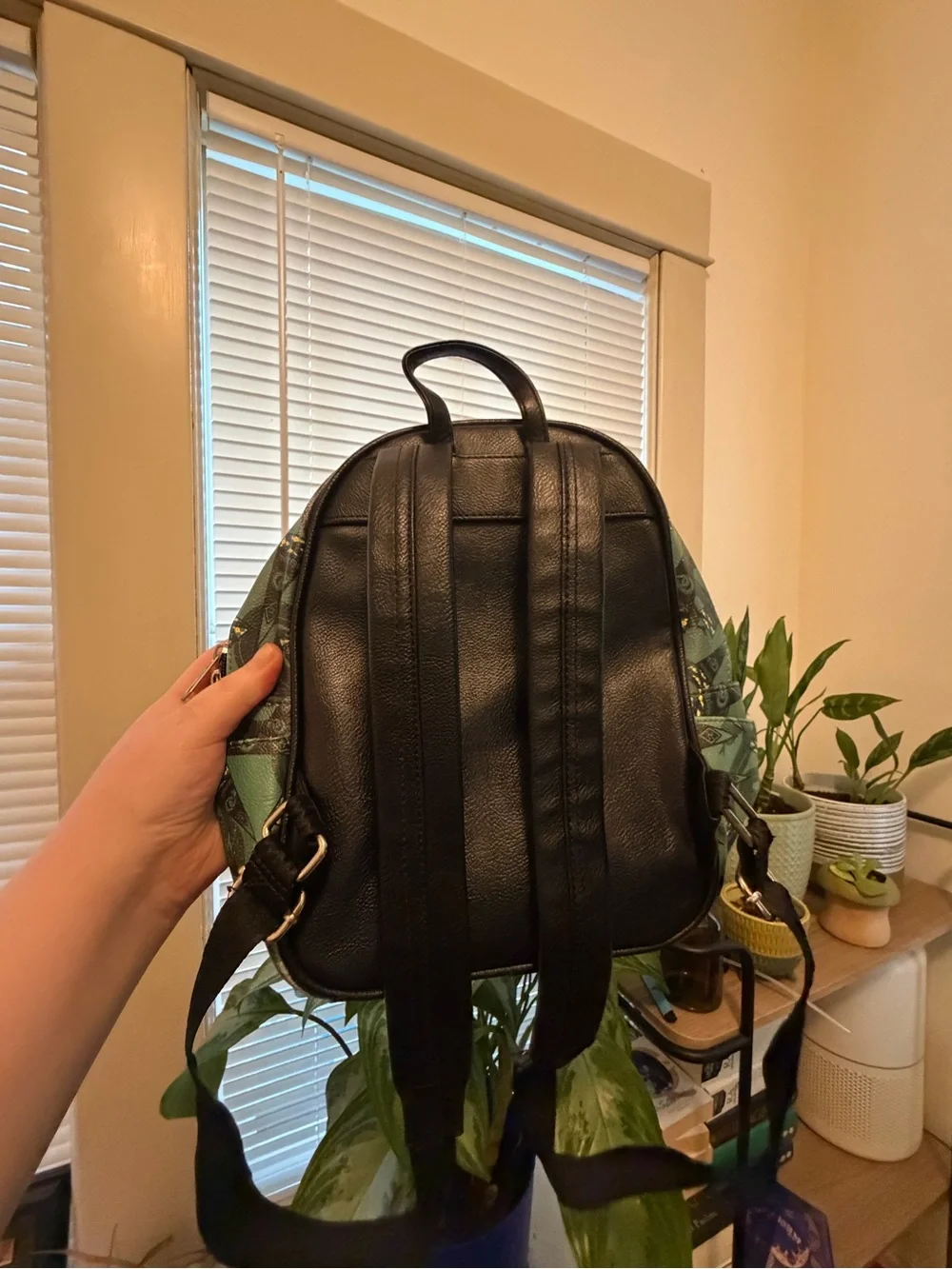 Warner Bros. Slytherin Green Snake Mini Backpack